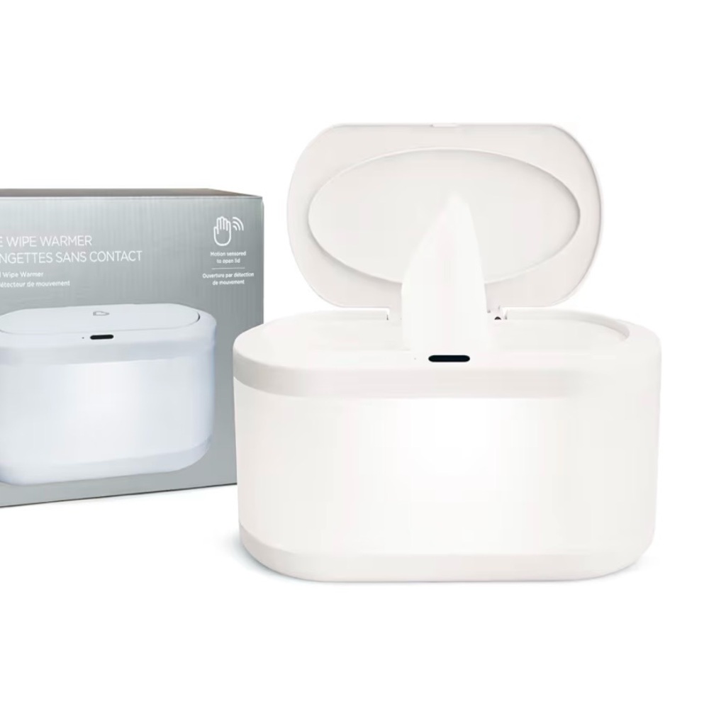 Munchkin Warm Glow Wipe Warmer with Night Light – White